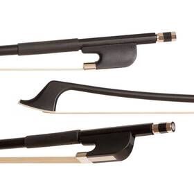 Glasser 813605010684 Standard Fiberglass French 3/4 Bass Bow Black