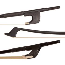 Glasser 813605010769 Standard Fiberglass German 1/8 Bass Bow Black