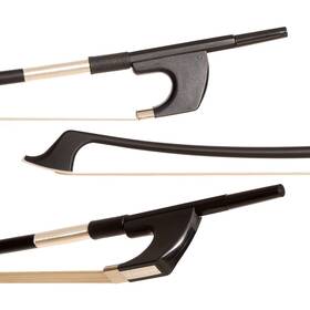 Glasser 813605010820 Premium Fiberglass German 3/4 Bass Bow Black