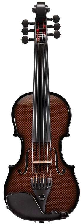 Ccaevn-5s Glasser Ae 6-string Carbon Composite Acoustic-electric Violin - Orange