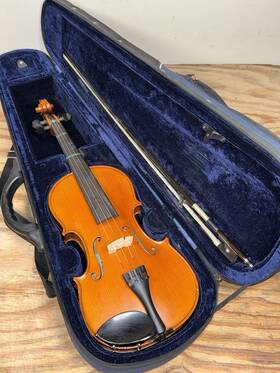 Grottano Gva-1 Facit Anno Violin Made In Romania With Case And Bow