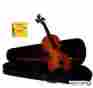 Gv10s Merano Grace 4 Full Size Natural Acoustic Violin With Case And Bow Rosin Extra Set 849495001174