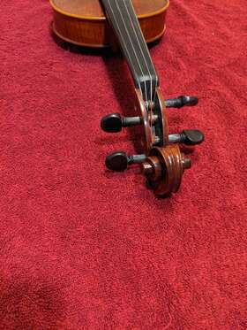 As-260-v H Fner Alfred Stingl By Hofner 4/4 Violin W Antique German Bow Fresh Rehair