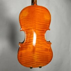 Kh208 H Fner Rare Karl Violin Copy Of Bergonzi 4/4 Germany Late 1950s