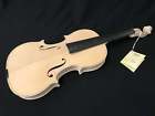 H901v44 Hofner Karl Full Size White Violin Unfinished Instrument Only