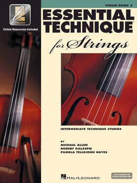 Hal Leonard 868074 Essential Technique For Strings - Violin Book 3 With Eei Online Access
