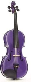 1441qbu Harlequin 4-string 16inch Viola In Blue Model With Case Bow And More