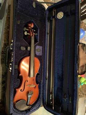 Hs200 Hermet Schartel 90121 Student Violin With Hard Case