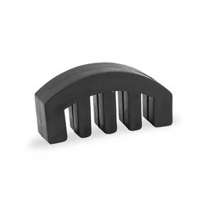 Hb24019-1 Hobbyant Violin Rubber Mute Detachable Silent Black