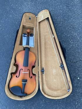 Hv1-n Hola Violin Size 4/4 And Case