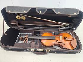 Holstein Premium 16103104 2016 Bench Violin Inch Ofe Bull Brown With Hard Case #16103104