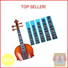 Hot Seal 43528-3285 Violin Finger Guide Sticker Fingerboard Fretboard Marker Label Fi