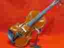 Hs358 Used Hermet Schartel Model Full-size Violin With Case And Bow