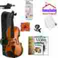 Hsp-vi110-bp Ryker Sound Discoveries Homeschool Music-learn To Play 1 10 Violin For 4-5 Yr Old W Book Cd Dvd Bundle 022228583271