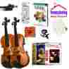 Hspc-vi12-cl Ryker Sound Discoveries Homeschool Music Learn The Violin 1 2 Parent Child Pack Classical Bundle 022228584827