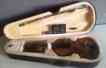 I11302rp Fitted Cecilio Solidwood 1 Violin 4 Cvn-300 Size Ebony