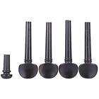 Iit9723924107766qn Ammoon Size Ebony Wood Violin Fiddle Tuning Pegs 760450182403