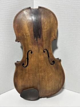 1672 Jacobus Stainer Antique Violin In Absam Prope Oenipontum 16. Flamed Back Details