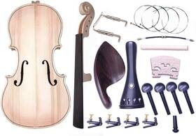 Jiayouy 414802055922 Violin Parts And Accessories 4/4 Diy Kit For Students Beginners