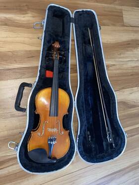 K515 Johannes K Hr Violin 3/4 W Case Intermediate Student