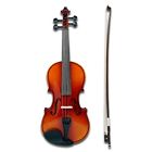 Kapok-mv-182 1-4 Melody Student Violin Ebony Pegs Pine Wood Top Flamed Maple