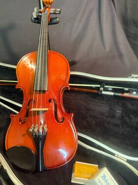 Wl70ee Karl Bauer Violin 1/8 Size Student School