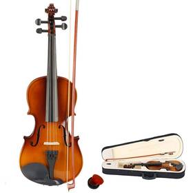 Kcelarec 762102816308 Violin Solid Wood Fiddle With Bow Case Rosin Stringed Musical Instrument