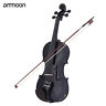 Kcf1741722658887or Ammoon Full Size Acoustic Electric Violin Fiddle Solid 798881832390