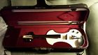 Kd04020121 Fender White Electric Violin 4 Vase Bow Shoulder Rest