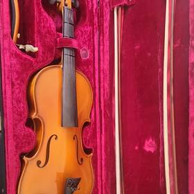 Keith Curtis & Clifton 112009 And Handcrafted Violin Brown With Case Accessories