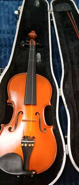 R13658 Keith Curtis Clifton And Violin 1/2 100 Romania 8/2007 #r13658 Bow Hard Case