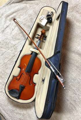 Mv-0054 Kima Adult Violin 4/4 Model With Bow And Case