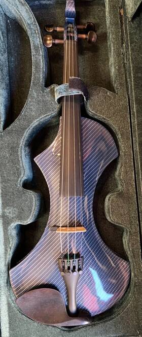 Ctds-b1311 Kinglos Acoustic/electric Violin 4/4 Outfit -model