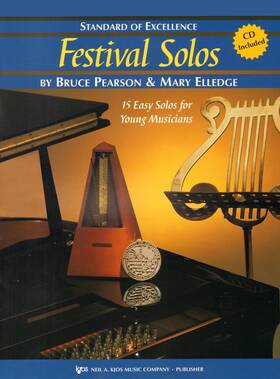 Kjos Music Company 780849757396 W37bs - Standard Of Excellence Festival Solos Book/cd Book 2 Tuba