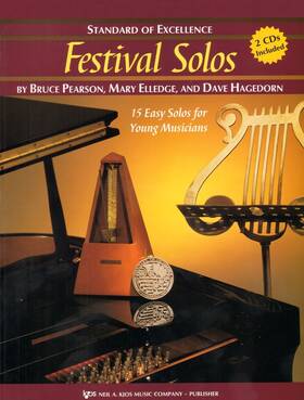 Kjos Music Company W28bs - Standard Of Excellence Festival Solos Book/cd Tuba