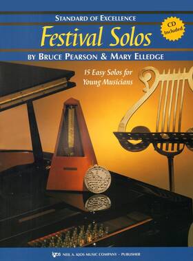 Kjos Music Company W37ob Standard Of Excellence Festival Solos Book/cd Book 2 Oboe