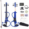 Kll7495945862486fr Ammoon Solid Wood Full Size Electric Violin Fiddle 702894024895