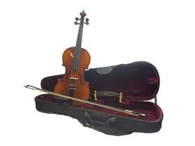 50028 Knilling Bucharest Violin 4kf No. Full 4/4 With Case Bow Shoulder Rest