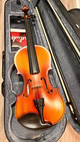 Kvn134-2 Knilling 110vn Sebastian Student Violin Outfit - 3/4 Size