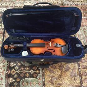 Kraemer-krv-025 Kraemer 1/2 Violin Musical Instrument With Case