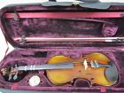 Krv031 Kraemer Violin With Bow Shoulder Rest And Case In Very