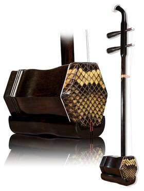 Landtom 702535832087 Professional Ebony Erhu Chinese 2-string Violin Fiddle Musical Instrument F