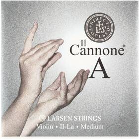 Larsen 813605010011 Il Cannone Violin A String - Medium Direct And Focused