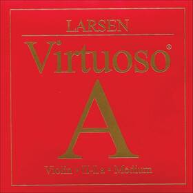 Larsen 813605014217 Virtuoso Violin A String - Aluminum/composite Fiber Medium Ball End