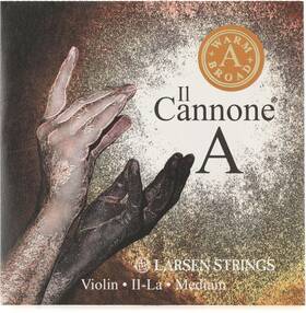 Larsen 813605015320 Il Cannone Violin A String - Medium Warm And Broad