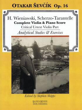 Lauren Keiser Music Publishing S511012 Scherzo-tarantelle With Analytical Studies And Exercises By Otakar Sevcik