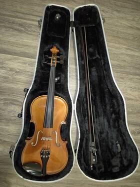 Wl80e3ch Lewis Wm. And Son 3/4 Violin