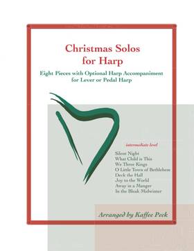 Majosta 798357741684 Christmas Solos For Harp Eight Pieces With Optional Accompaniment Le