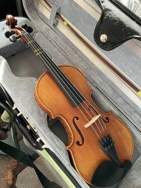 Mls130vn3 Maple Leaf Strings Violin Mls130vn3/4 Needs New And Setup