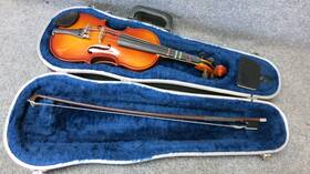 T401 Mathias Thoma Model 1/4 Violin 19 Inch Very Good Used Condition